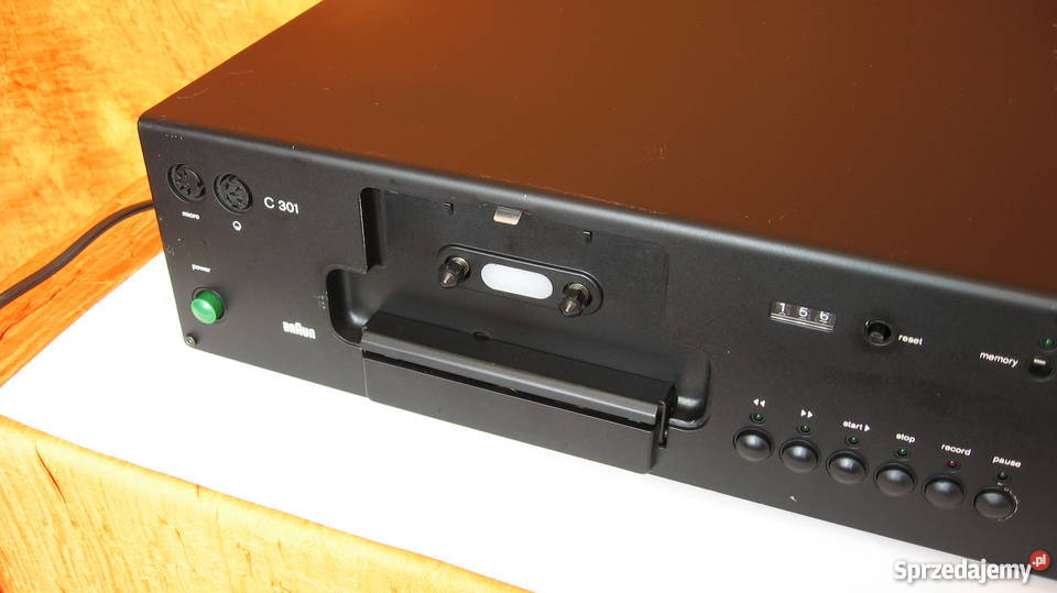 Vintage Deck Braun C301 MAGNETOFON wzmacniacz Świebodzice