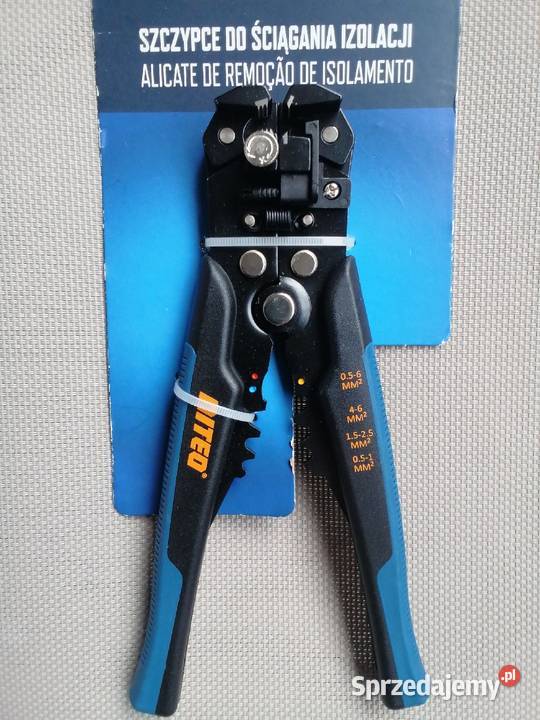 Szczypce do ściągania zaciskania cięcia izolacji
