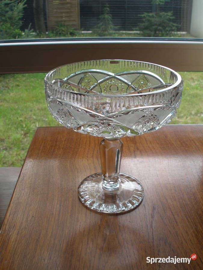 Patera kryształowa Porcelana i szkło mazowieckie Warszawa