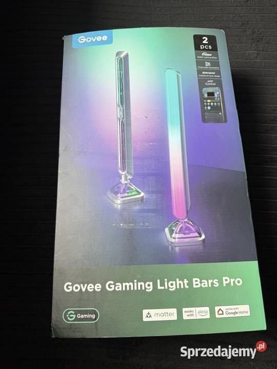 Govee Gaming Light Bars Pro Inteligentna lampa Ubieszyn