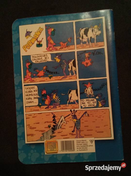 Rysio zeszyt 60 kartek komiks Vintage Warszawa