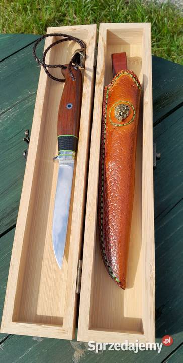 Ręcznie wykonany nóż custom stal proszkowa ELMAX Kluczbork