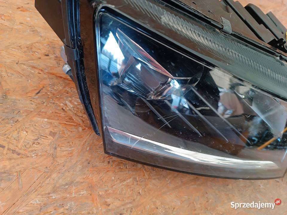 LAMPA PRAWA PRZÓD REFLEKTOR EU FULL LED SKODA Lampy przednie