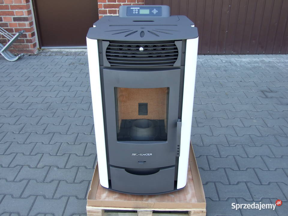 Piec piecyk kominek na pelet pellet 71 KW Piece i kominki Dom i Ogród