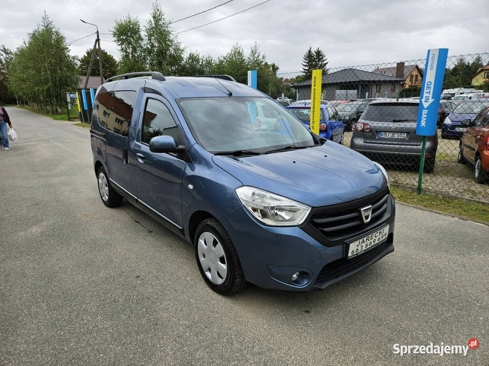 Dacia Dokker Opłacona Zdrowa Zadbana Serwisowana komputer pokładowy Kisielice