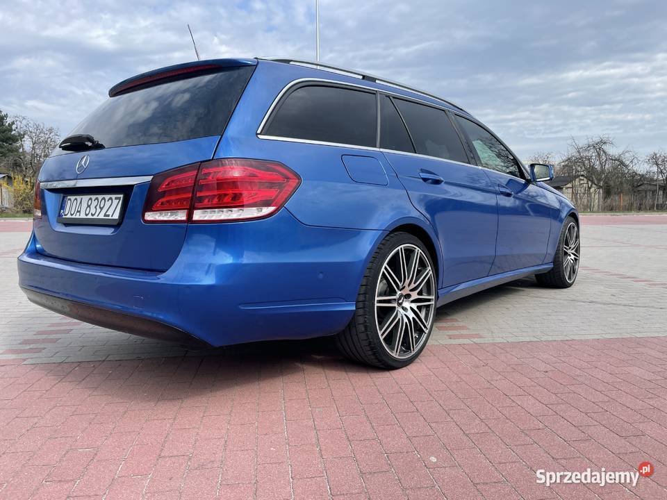 Mercedes Benz w212 lift 22cdi 2014 łopatki zmiany biegów Jelcz-Laskowice
