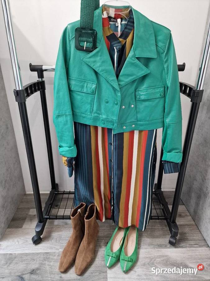 Koszulowa sukienka Uni Pasek Xs S M L XL Spódnice i sukienki Żywiec sprzedam