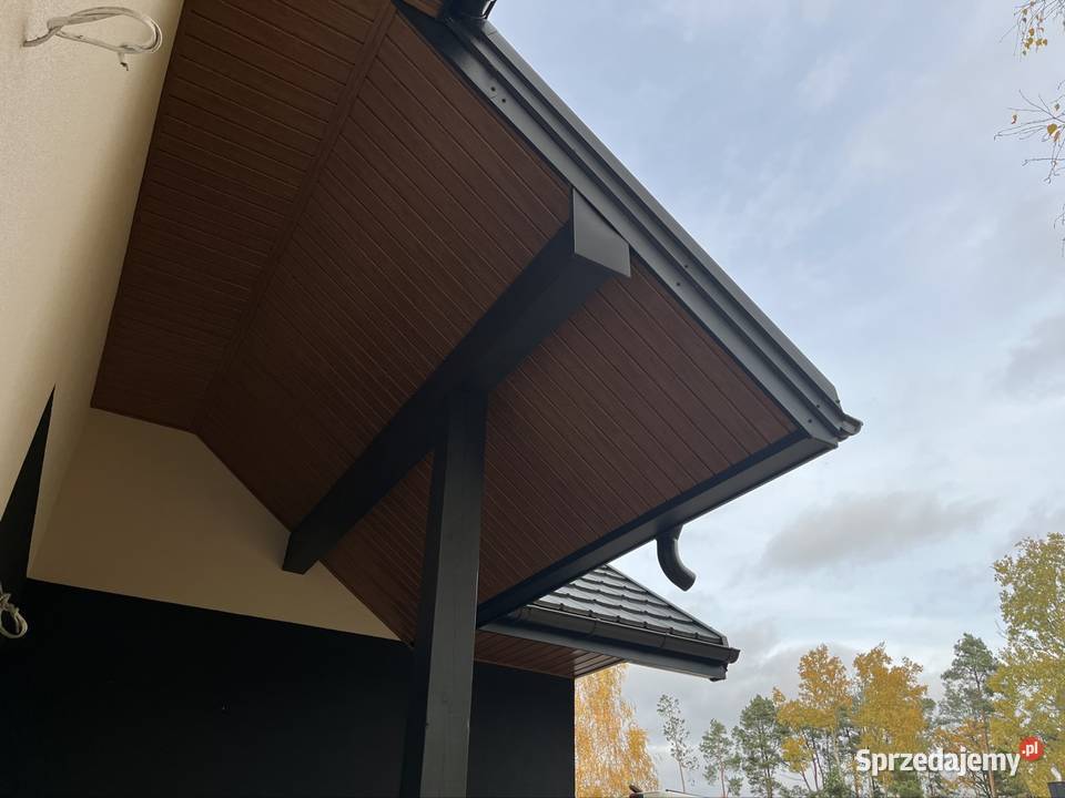 Montaż podbitki dachowej Usługi dekarskie Warszawa