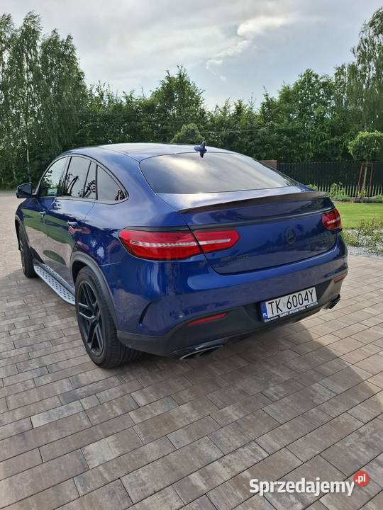 Mercedes GLE Coupe AMG 43 30 benzyna 367 2017r automatyczna Mercedes-Benz świętokrzyskie Staszów