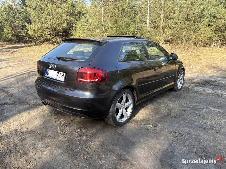 Audi A3 sline 8p 20tdi CR 170 DSG stronic 2009 elektryczne szyby Jelcz-Laskowice