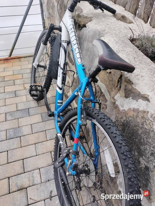 Superduty biało niebieski rower górski koła 26 Urszulin
