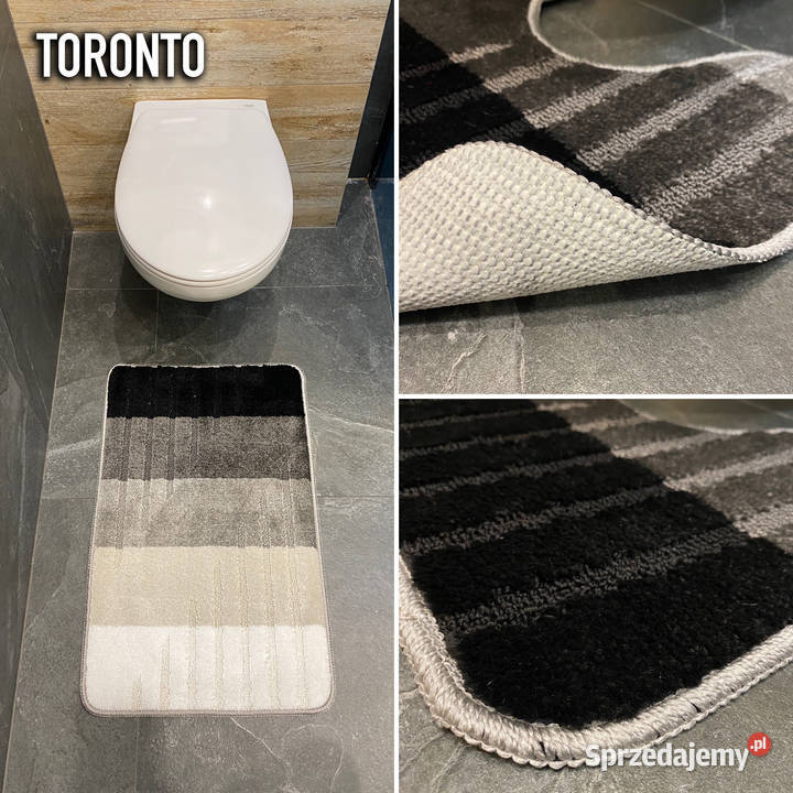 DYWANIK ŁAZIENKOWY 50X80 TORONTO ANTYPOŚLIZOGWY Białystok
