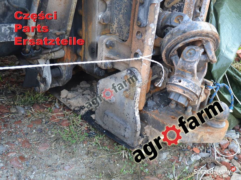 Massey Ferguson 8690 części skrzynia biegów oś dolnośląskie Byków