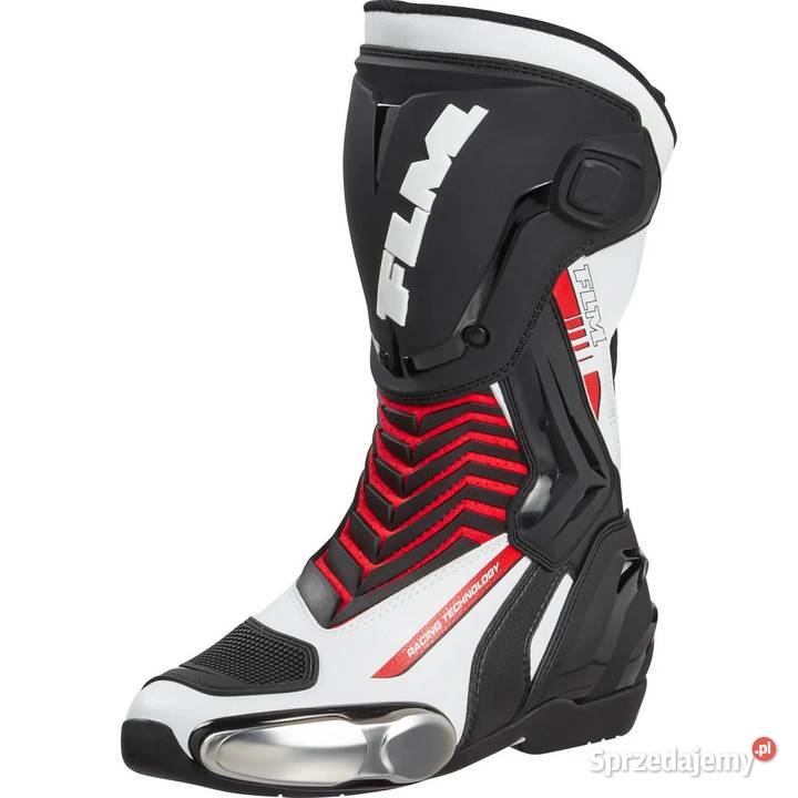 Buty motocyklowe FLM Mandalika Red 38 Części i akcesoria motocyklowe sprzedam