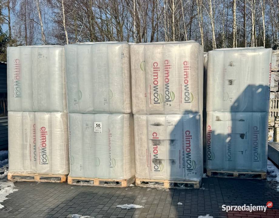 Wełna mineralna mata Climowool DF035 lambda 0035 Oleśnica sprzedam