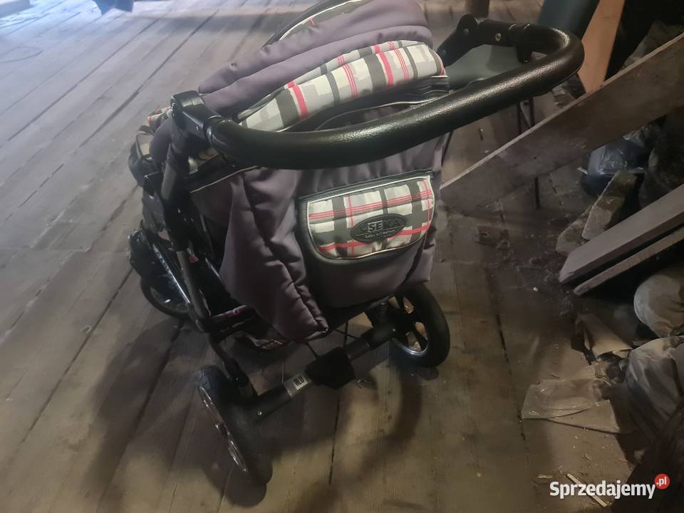 Wózek wielofunkcyjny CARLO LUX SEKA 3w1 z Aluminium Łódź sprzedam