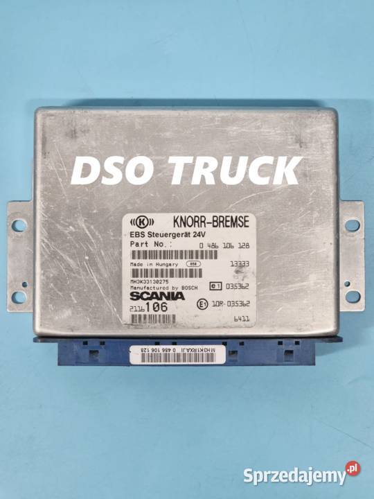 STEROWNIK KOMPUTER EBS SCANIA 2116106 0486106128 Pozostałe Zawichost
