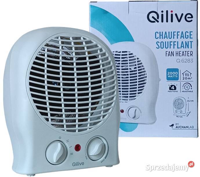 QILIVE Termowentylator 2000W z Termostatem 4 Rzeszów
