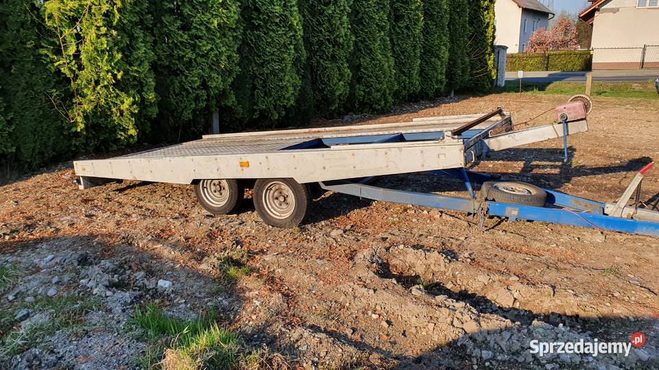 Laweta Humbaur 1994r lawety małopolskie Babice