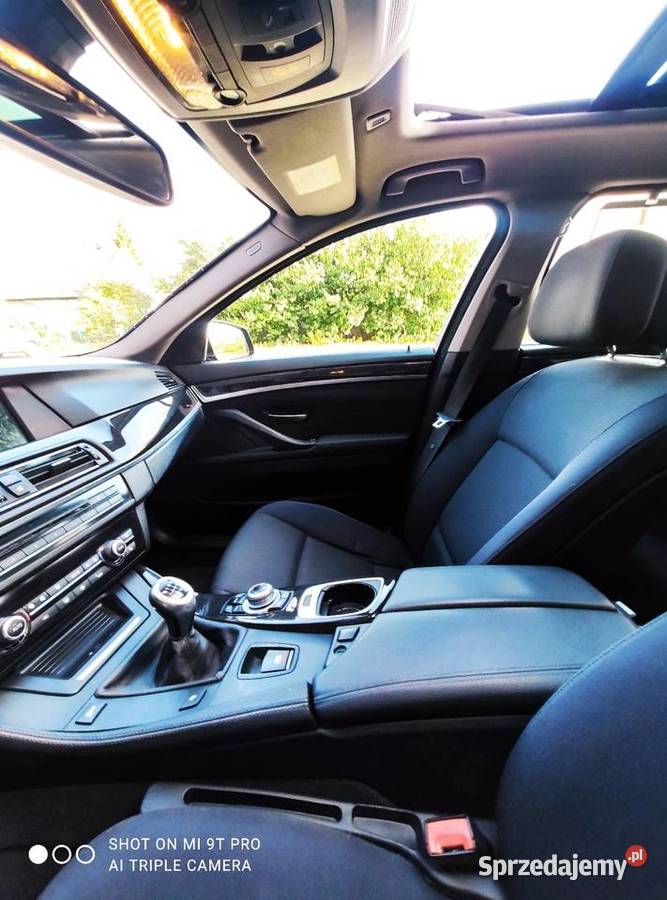 BMW 5 F11 30tdi 525d manuał panorama hak zadbana