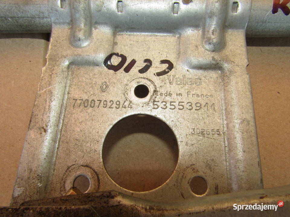MECHANIZM WYCIERACZEK RENAULT CLIO I 7700792944 Wycieraczki i spryskiwacze łódzkie Mysłaków
