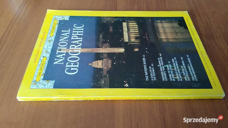 National Geographic October 1976 vol150 no 4 DB Gdańsk sprzedam
