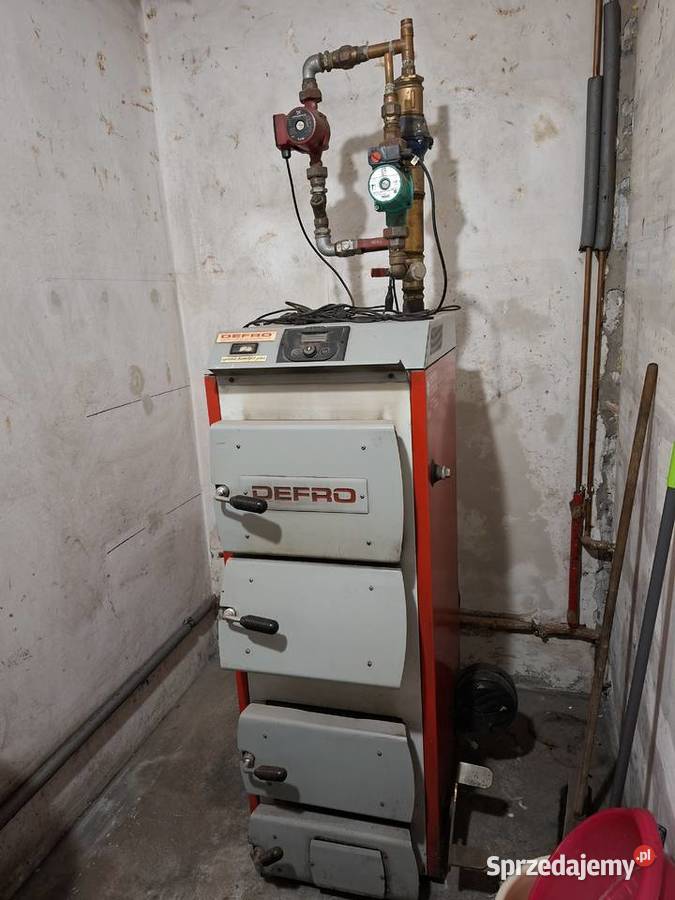Piec CO 524 KW na drewno i węgiel Defro optima