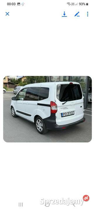 Ford Courier 2018 5 os 1KM Transit Courier podkarpackie sprzedam