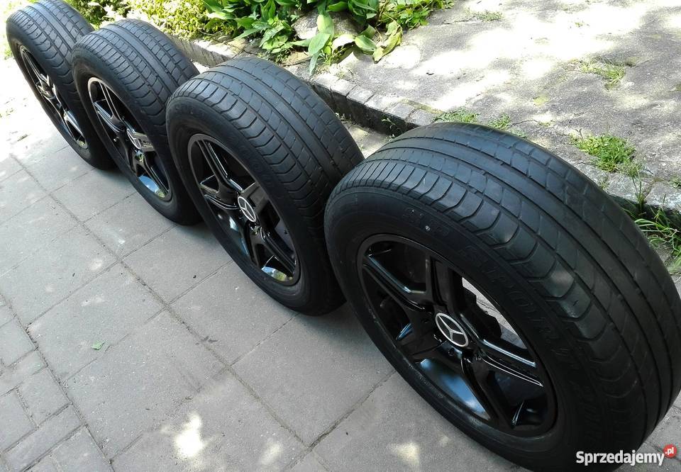 Alufelig Mercedes AMG 16 5x112 ET 35 Komplet Poznań