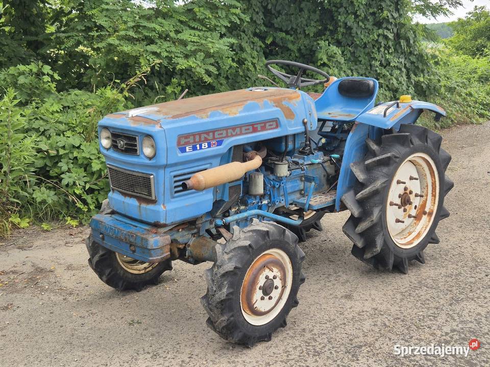 Traktorek traktor HINOMOTO E18D 18 44 Małuszyn sprzedam
