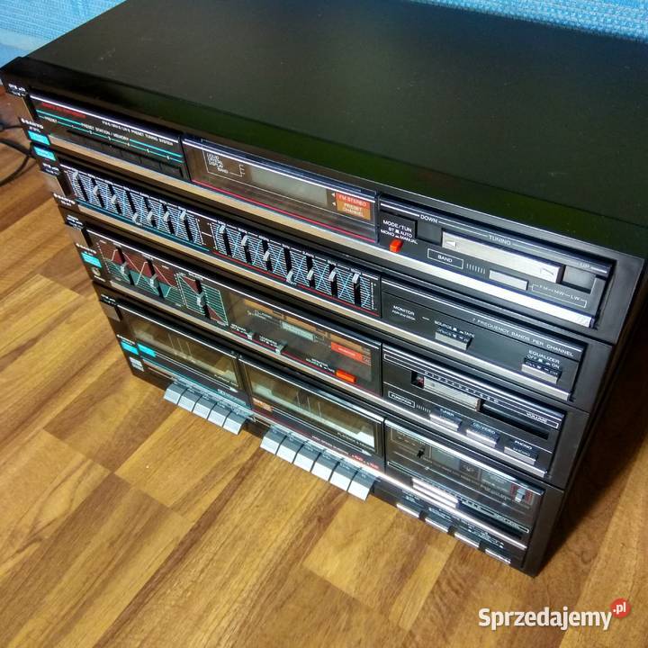 Sanyo JA477 japońska wieżamega brzmieniekorektor Świebodzice