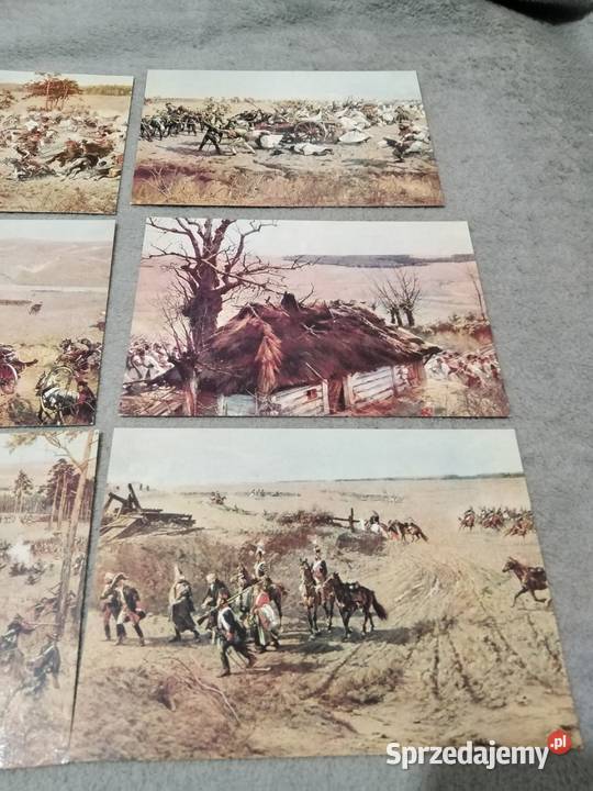 Panorama Racławicka Pocztówki w Obwolucie 1985 dolnośląskie Wałbrzych sprzedam