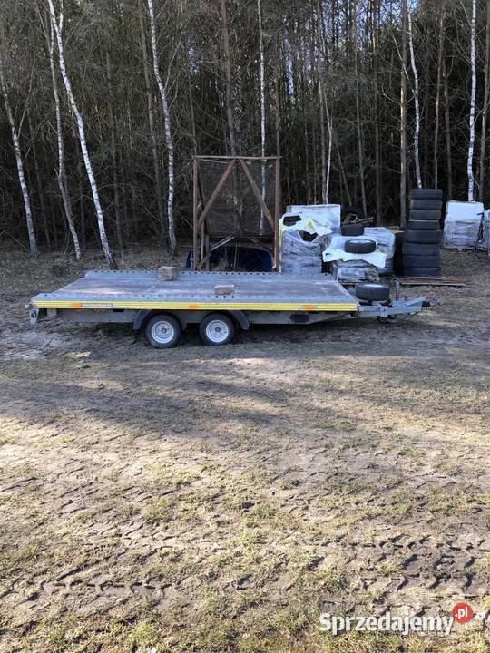 Laweta platforma Humbaur Rok produkcji 2008 Lipka sprzedam