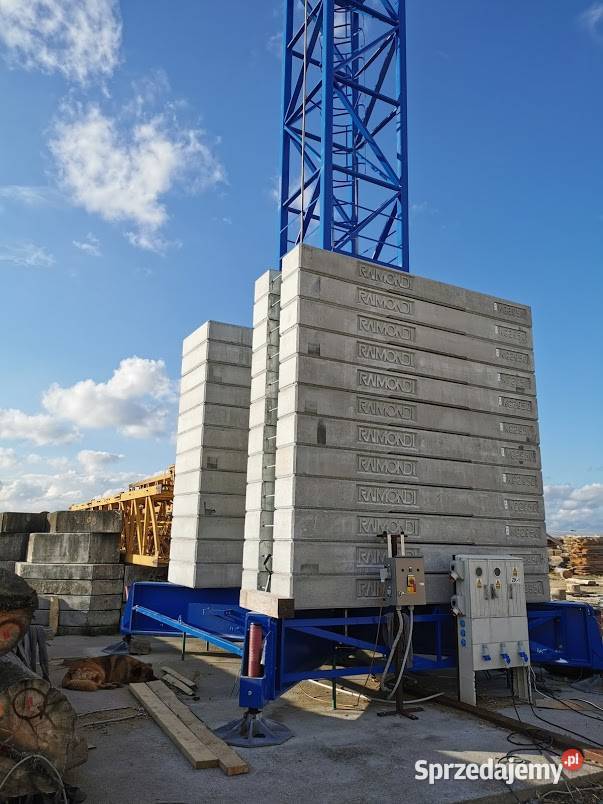 Nowy żuraw dźwig Raimondi MRT 159 wysięg nawet dolnośląskie Ligota Piękna sprzedam