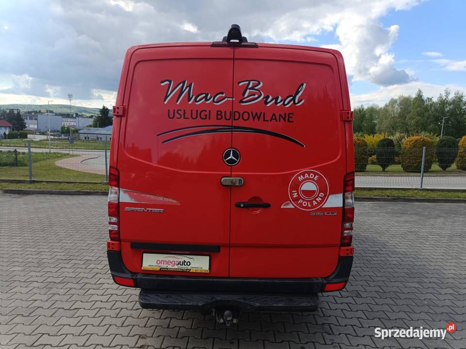 Mercedes Sprinter III Facelifting 21 CDI 163 elektryczne lusterka Sanok