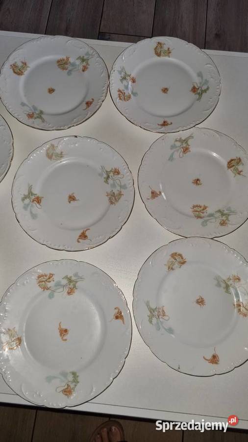 Talerze Deserowe Płaskie wielkopolskie Wola Podłężna sprzedam