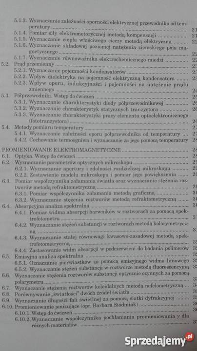 Ćwiczenia Laboratoryjne Z Fizyki Drabent i in Olsztyn
