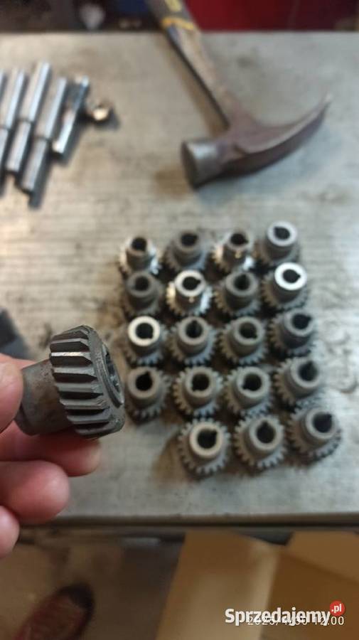 koła zębate skośne do głowic wielowrzecionowych Kłodawa