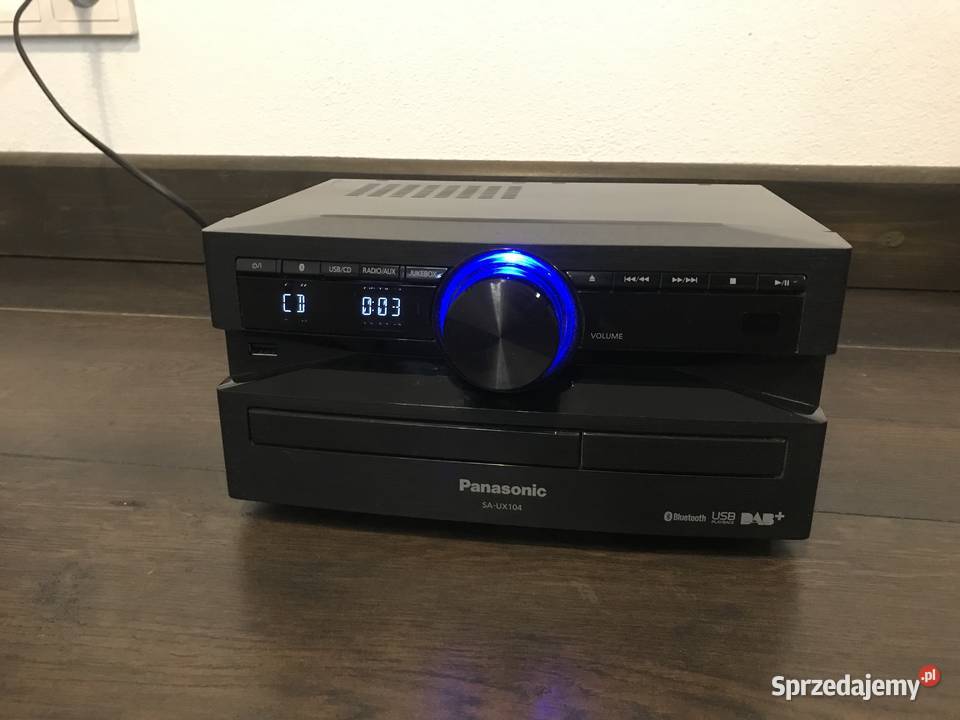 Wieża panasonic SA ux104 Bluetooth dąb Kraków