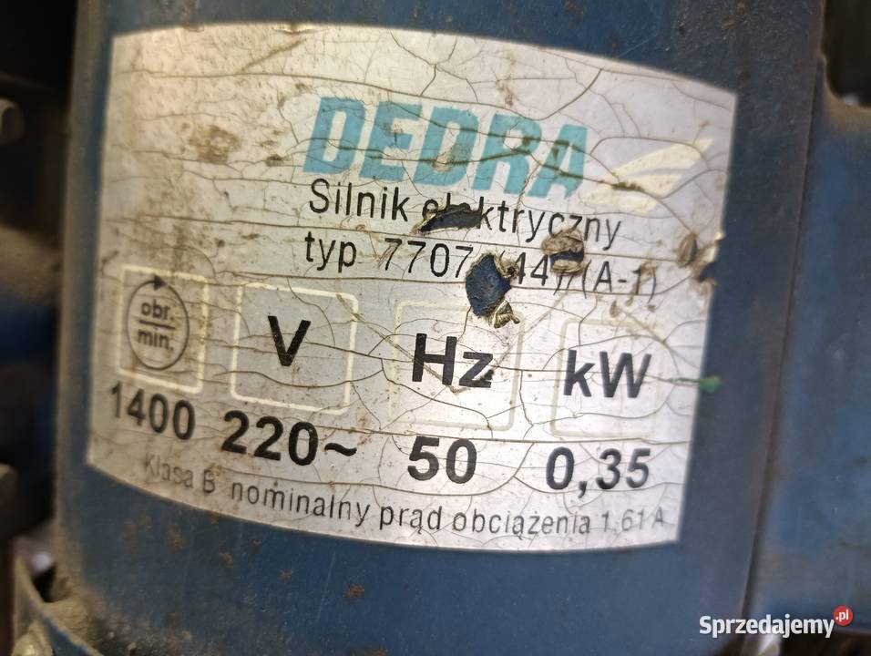 Wiertarka stołowa DEDRA stara produkcja imadło Wałbrzych