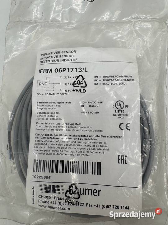 Baumer IFRM 06P1713L Czujnik indukcyjny Warszawa