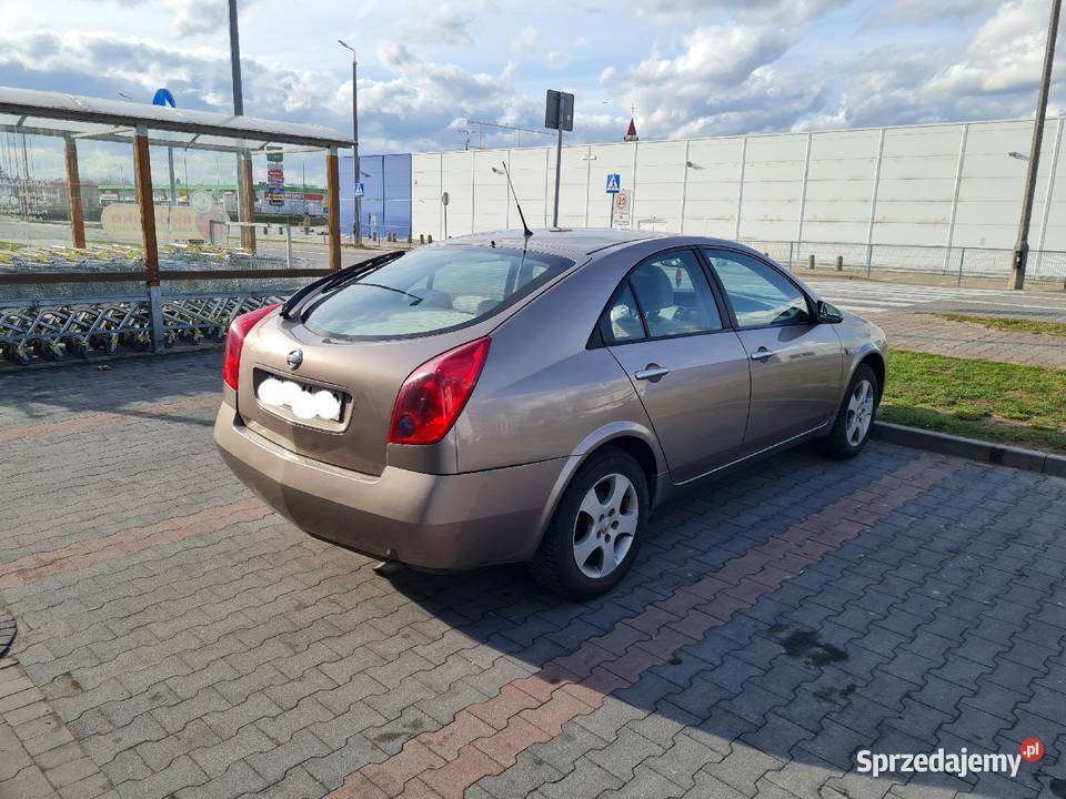 Sprzedam Nissan Primera P12 20 140 benzyna LPG 1998cm3 Primera Samochody osobowe Skierniewice