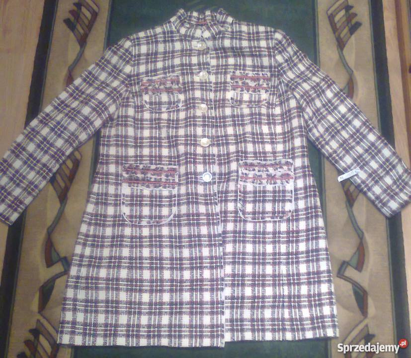 Nowe Płaszcz Damski NEGOCJUJ CENE Wyprzedaz Marynarki i żakiety Zabrze