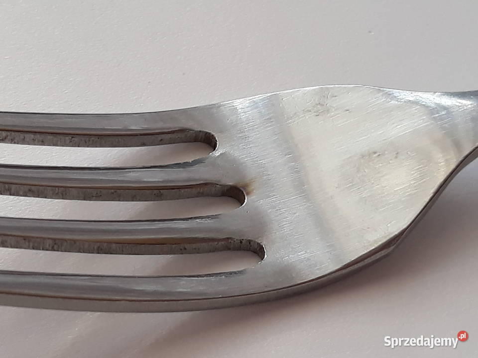Czterozębne widelczyki KŁOS Gerlach sztućce PRL Sztućce Dąbrowa Górnicza