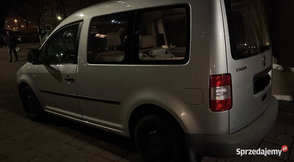 VW Caddy 19 TDI 2010r Klima 5 Osób Stan centralny zamek