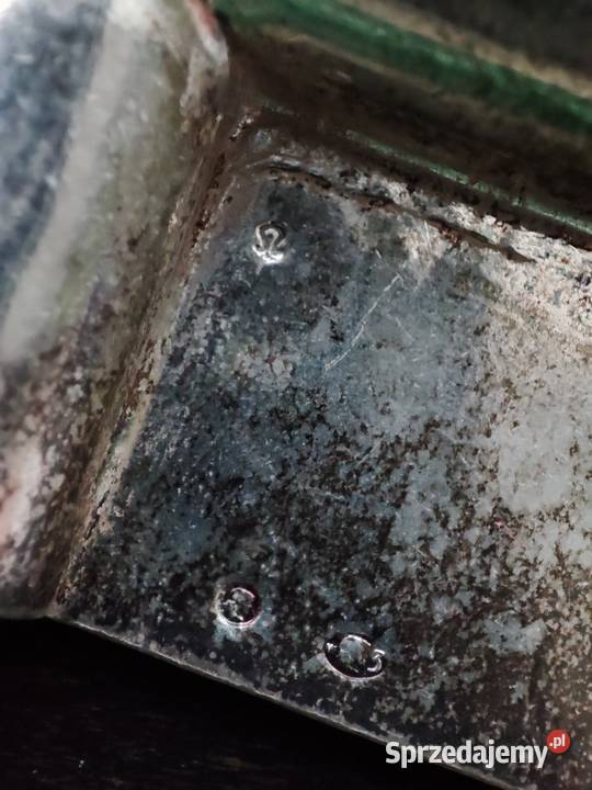 Srebrne autorskie popielniczki brydżowe wyrób Warszawa