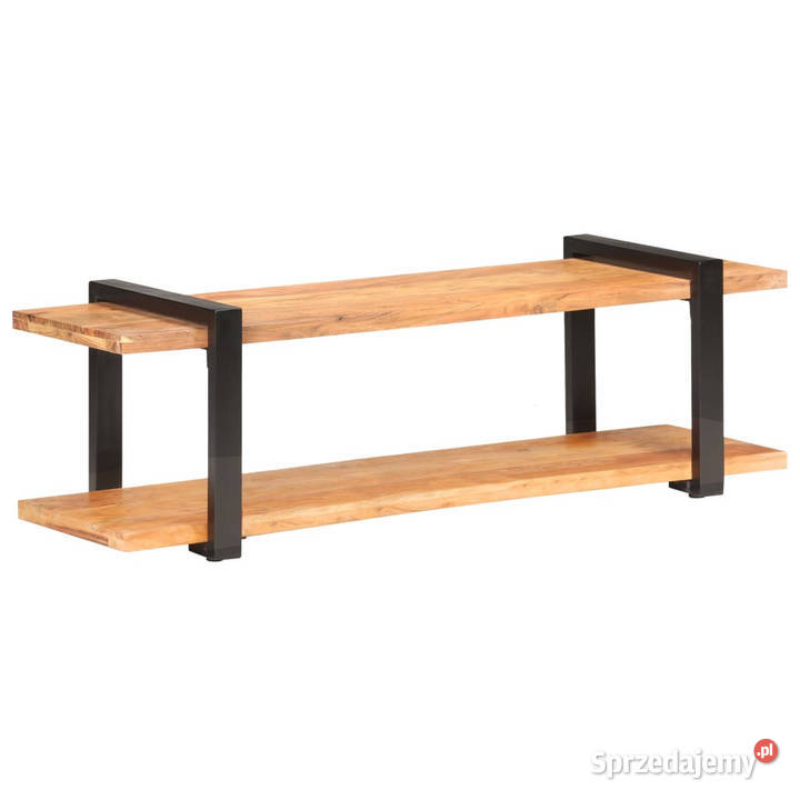 Szafka pod TV 130 x 40 x 40 lite drewno akacjowe Warszawa