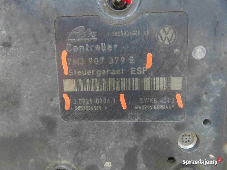 POMPA ABS VW SHARAN I 7M3907379E 10092503063 małopolskie