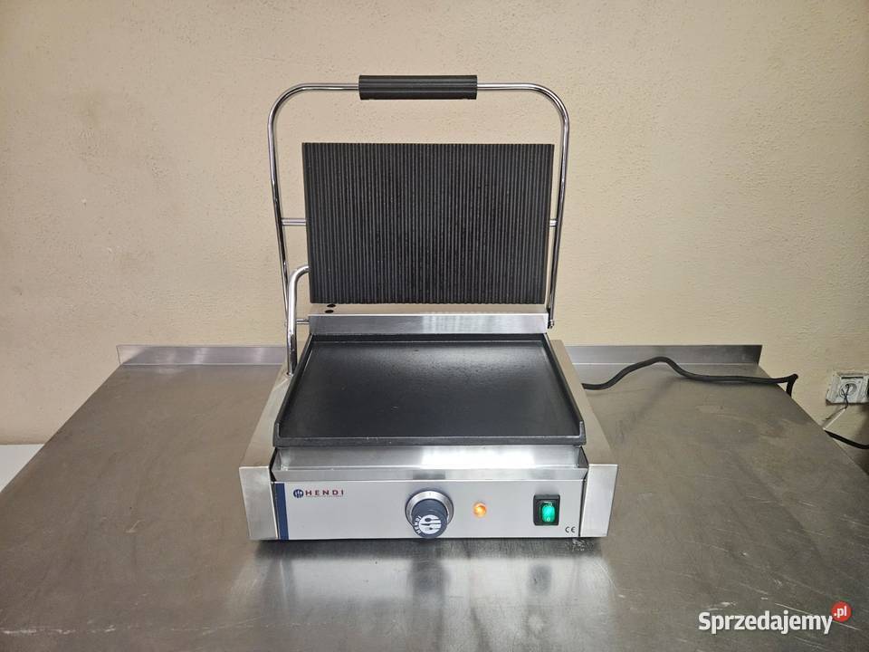 Hendi 263662 Grill kontaktowy pojedynczy góra
