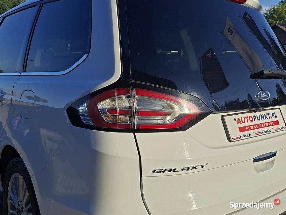 FORD Galaxy 2016r SalonPL ASO Iszy wł 7 MIEJSC małopolskie Kraków sprzedam